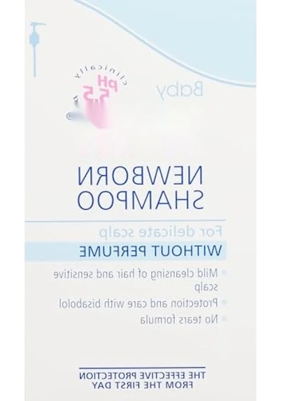 Ph 5.5 Bisabolol İçeren Yenidoğan Bebek Şampuanı - 500 Ml Beyaz