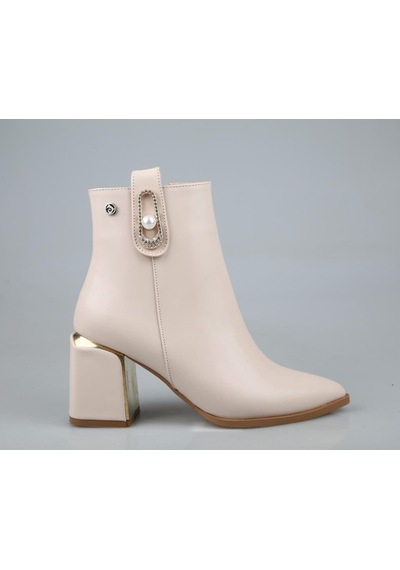 Pierre Cardin Pc-54017 Krem Kadın Bot Krem