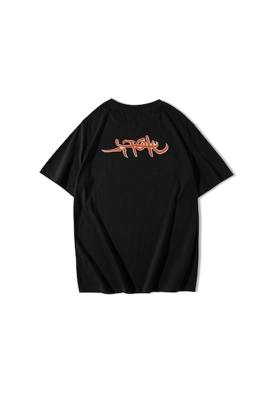 Brz Collection Unisex Oversize Travis Scott Annihilator T-shirt-siyah Siyah