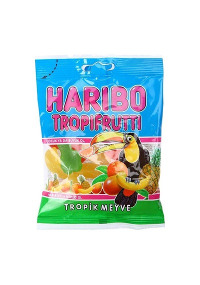 Haribo Tropik Meyve Jel Şeker 80 Gr