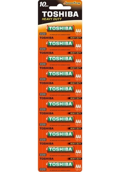 Toshıba R03kg Kartela İnce Pil 10lu