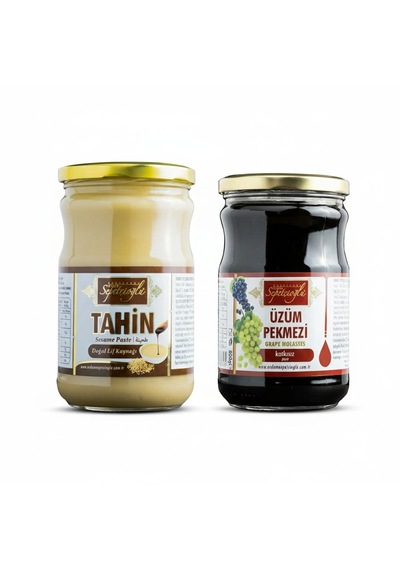Sepetçioğlu Kastamonu Meşhur 2 Li Set Tahin 650 G & Üzüm Pekmezi 800 G