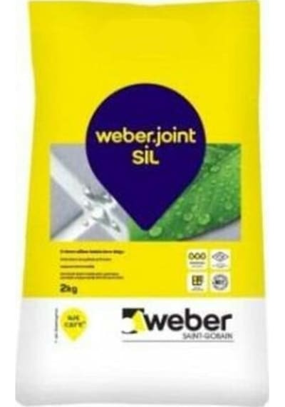 Weber Derz Dolgu Silikonlu Gri 2 Kg
