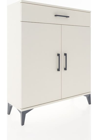 Arges Şifonyer Tek Raflı Tek Çekmeceli 2 Kapaklı 88x30x106 Aytaşı-aytaşı Aytası