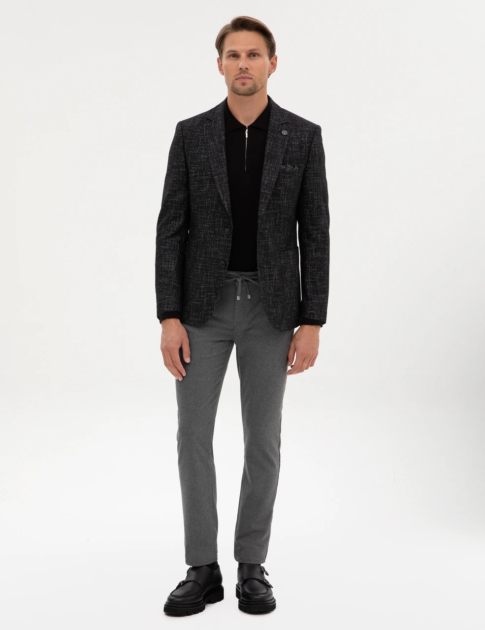 Pierre Cardin Erkek Siyah Ceket 50311204-vr046 Siyah