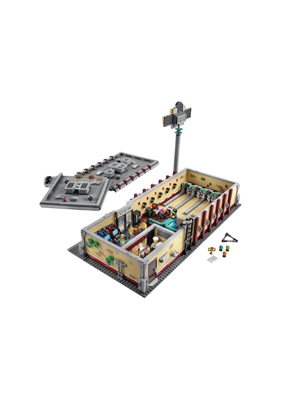 Bricklink 910013 Designer Program Retro Bowling Alley Bowling Salonu