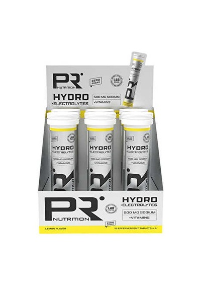 Pr Nutrition Hydro + Electrolytes 15 Efervesan Tablet 6'lı Kutu - Limon