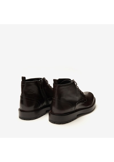 Castagno Bot Erkek 2237 Exton Vıtello Toscano Chukka Boot With Side Zip Kahverengi