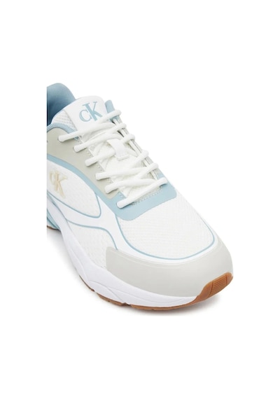 Calvin Klein Kadın Beyaz Retro Tenis Örgü Sneaker Çok Renkli Calvin Klein Kadın Beyaz Retro Tenis Örgü Sneaker Çok Renkli