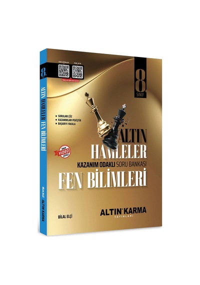 2025altın Karma 8.sınıf Altın Hamleler Fen Bilimleri Soru Bankası