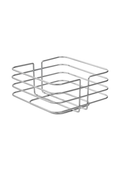 Edora Home Rose Paslanmaz Oval Köşeli Kare Kare Meyve Sepeti - Çok Amaçlı Metal Rose