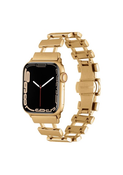 Apple Watch 42mm Uyumlu Krd-96 Metal Kordon - Starlight