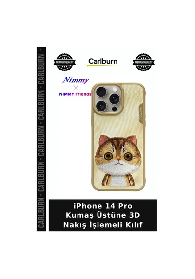 İphone 14 Pro Kumaş Üstüne 3d Nakış İşlemeli Kılıf Stil Aksesuarı Hediyelik Kapak Cihaz Kılıfı çok renkli