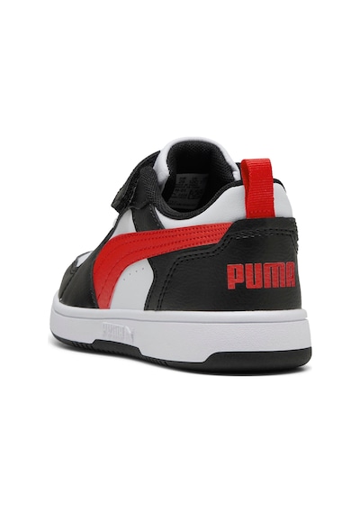 Puma Rebound V6 Lo Ac+ Ps-white-red-black Çocuk Ayakkabı-beyaz-2060 Beyaz