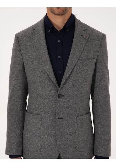Pierre Cardin Erkek Füme Ceket 50317640-vr058 Füme