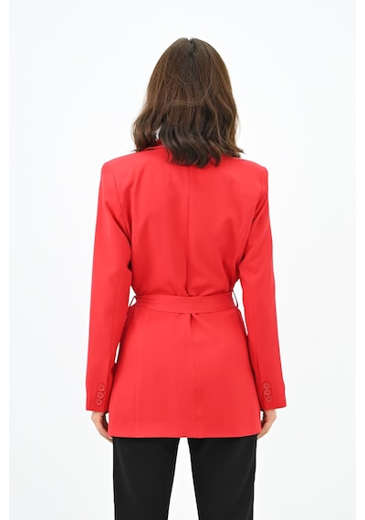 Kadın Kuşaklı Blazer Ceket 9004-1-24 001