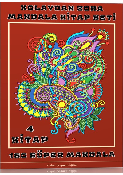 Kolaydan Zora Mandala Kitap Seti 4 Kitap