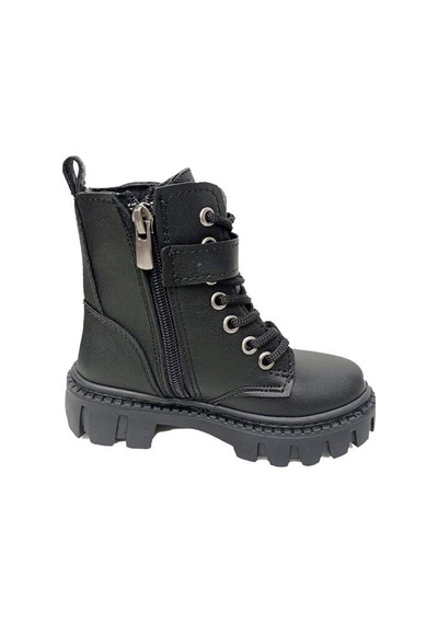Fix Kids 9602p Deri Çantalı Trend Fashion Kız Çocuk Bot Siyah