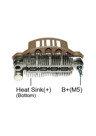 Diyot Tablası Tarak Mıtsubıshı Tipi 100 Mm 8 Diyot İkaz Diyotlu Mazda 323/626