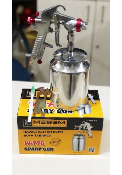 Meşem W77G 1.8 MM Havalı Alttan Depolu Boya Tabancası