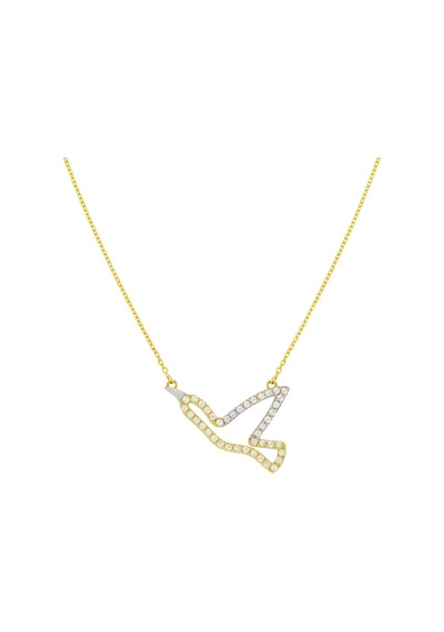 Altın Kuş Kolye T006499