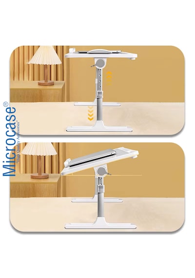 Microcase Yükseklik Ve Eğim Ayarlı Masa Ve Sehpa Ayak Takımı 2 Adet - Al5055 Beyaz