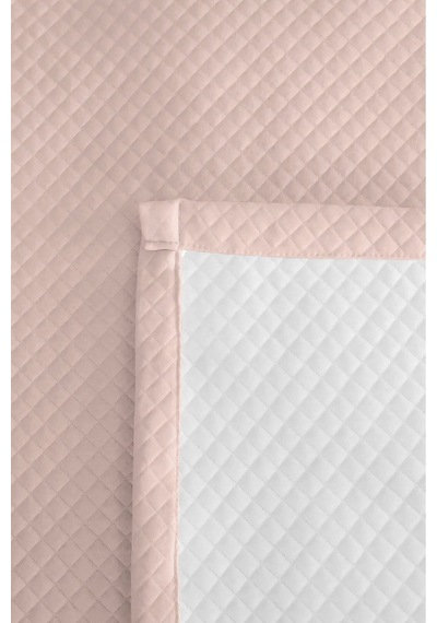 Krem Minimal Genç Odası Tek Kişilik Pike Takımı - Kapitone Bej 160x220 Cm Mevsimlik Yatak Örtüsü Bordo