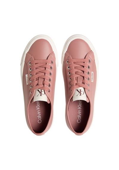 Calvin Klein Jeans Kadın Vulc Flatform Laceup Lth Ayakkabı Yw0yw01932tz6 Pembe