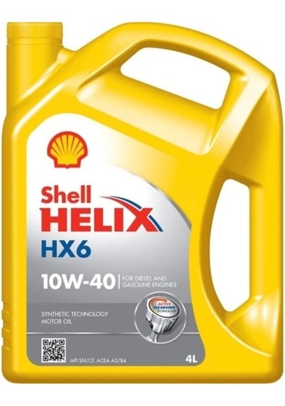 Shell Helix Hx 6 10w/40 4lt Üretim 2024 Diğer