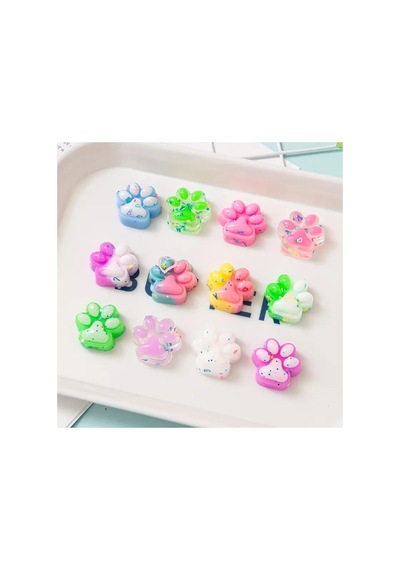 3 Adet Mini Kedi Patisi-yapışabilen Sukuşi - Squishy Pati- Muhteşem Hisli Pati -3 Cm Stres Oyuncak