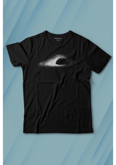 Kendim Seçtim Kara Delik Uzay Zaman Galaksi Karadelikler Cosmos Kümesi Baskılı Tişört Çocuk T-shirt 001