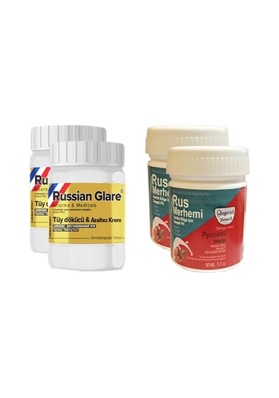 Hintohu Tüy Dökücü Azaltıcı Merhem 50 Ml 2 Adet + Genital Bölge Merhemi 50 Ml 2 Adet
