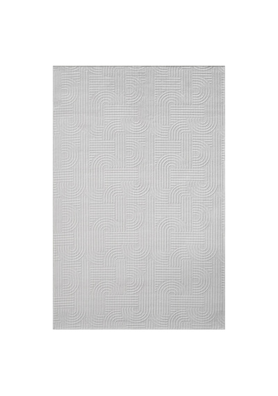 Raschel Carpet Premium Bohem Yıkanabilir Leke Tutmaz Modern Sisal Açık Gri Özel Seri Kaymaz Taban Halı Yolluk Açık Gri