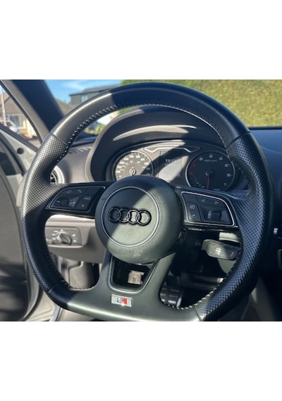 Audi Uyumlu Airbag Piano Black Logo Amblemi A3 S3 Rs3 A4 S4 A5 S5 A6 S6 A7 S7 A8 S8