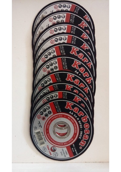 10 Adet Inox Kesici Taş 115mm