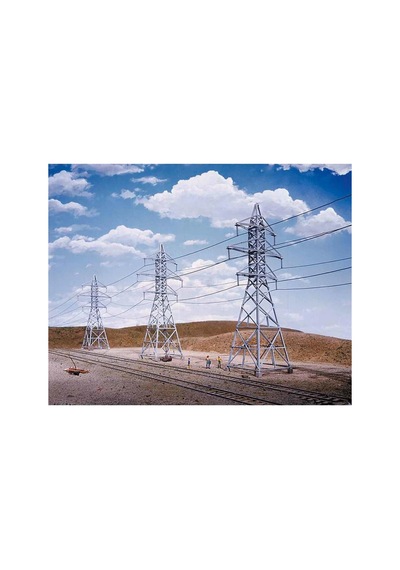 1/220 Enerji Nakil Direkleri 4 Adet Maketi, Faller 533121