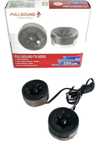 Fullsound Ts-s250 Tweeter Tiz Engelleyici 40mm 250 Watt Tiz Hopar