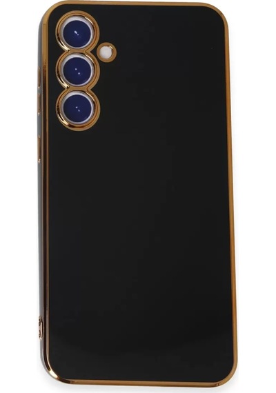 Newface Samsung Galaxy S23 Fe Kılıf Volet Silikon - Siyah
