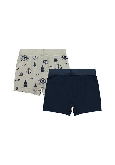 Civil Boys Erkek Çocuk Sailor 2-12 Yaş 2'li Boxer - Standart