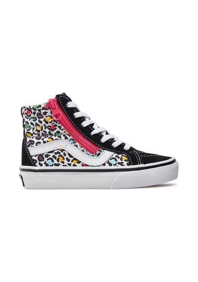 Vans Sk8-hi Reissue Side Zip Siyah Çocuk Spor Ayakkabı Karışık Çok Renkli