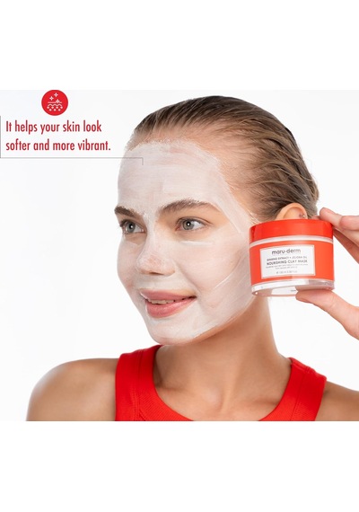 Maru.derm Ginseng Özü + Jojoba Yağı Besleyici Maske 100 Ml Sku: Smg8690010408648