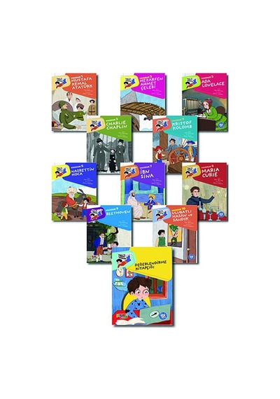 Ay Çocuk Hikaye Seti - Güneyin Tarihe Yolculuğu 10 Kitap + D. S. 4.sınıf