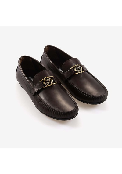 Mocassini Tokalı Erkek Loafer M584 Kahverengi