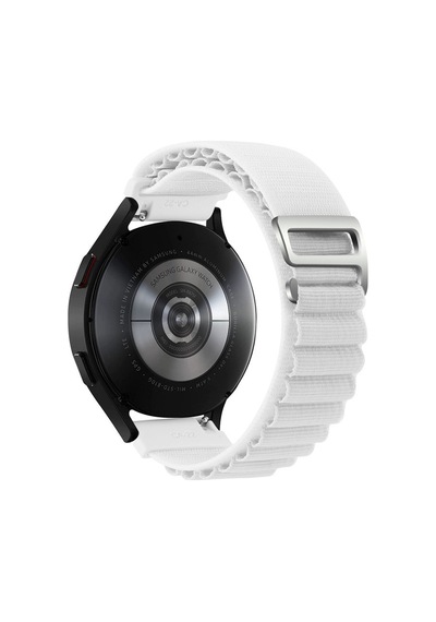 Watch 20mm Kr410 Kumaş Kordon - Beyaz Diğer