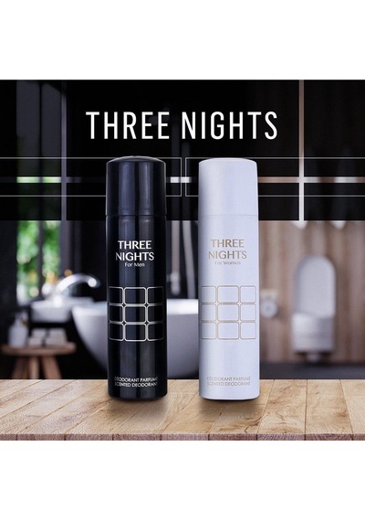 Paris Flowers Three Nights Erkek Sprey Deodorant 2 x 150 ML