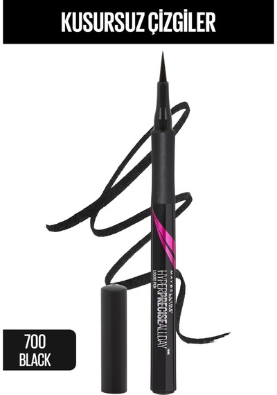 New York Hyper Precise All Day Eyeliner - 700 Siyah 0