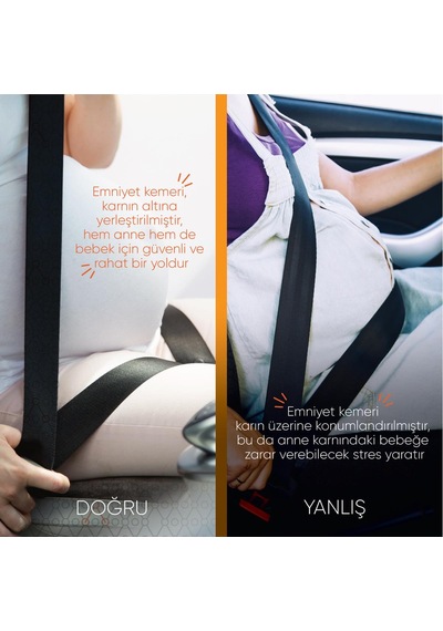 Gezenbebe Hamilelik Emniyet Kemeri Ayarlayıcısı