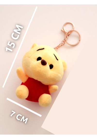 Winnie The Pooh Peluş Ayı Anahtarlık Çanta Aksesuarı - 15 Cm