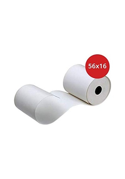 Termal Yazarkasa Rulosu Pos Rulo 56 x 16 M 10 Adet