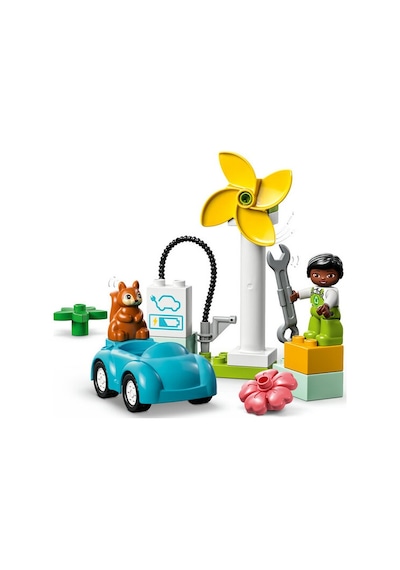 LEGO® Duplo 10985 Rüzgar Türbini ve Elektrikli Araba 16 Parça